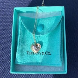 Tiffany & Co Sterling Silver Heart Necklace